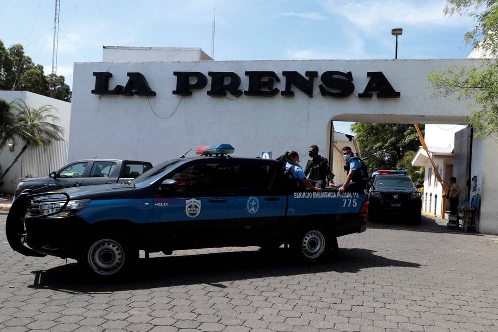 En este momento estás viendo Régimen de Nicaragua allana instalaciones del diario La Prensa