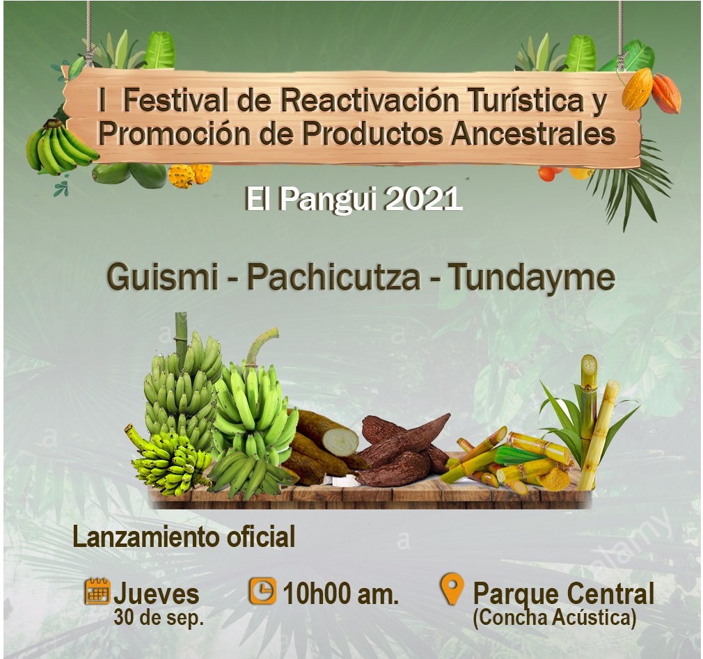 En este momento estás viendo GAD de El Pangui realizará primer festival de reactivación turística y promoción de productos ancestrales