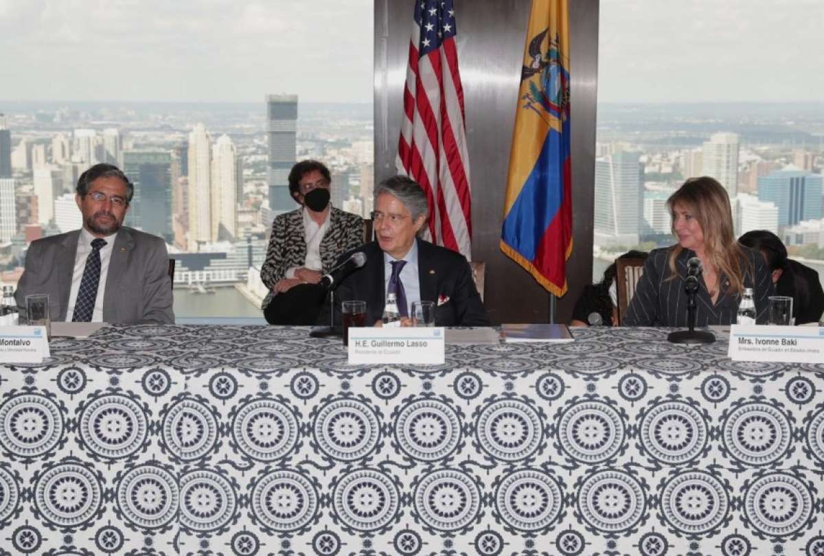 En este momento estás viendo Presidente Guillermo Lasso se reunió con migrantes ecuatorianos en Estados Unidos