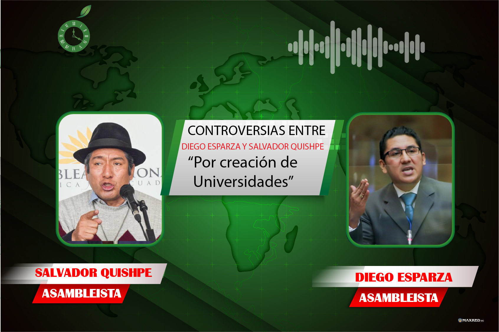En este momento estás viendo Controversias entre los asambleístas Salvador Quishpe y Diego Esparza, por la creación de las universidades