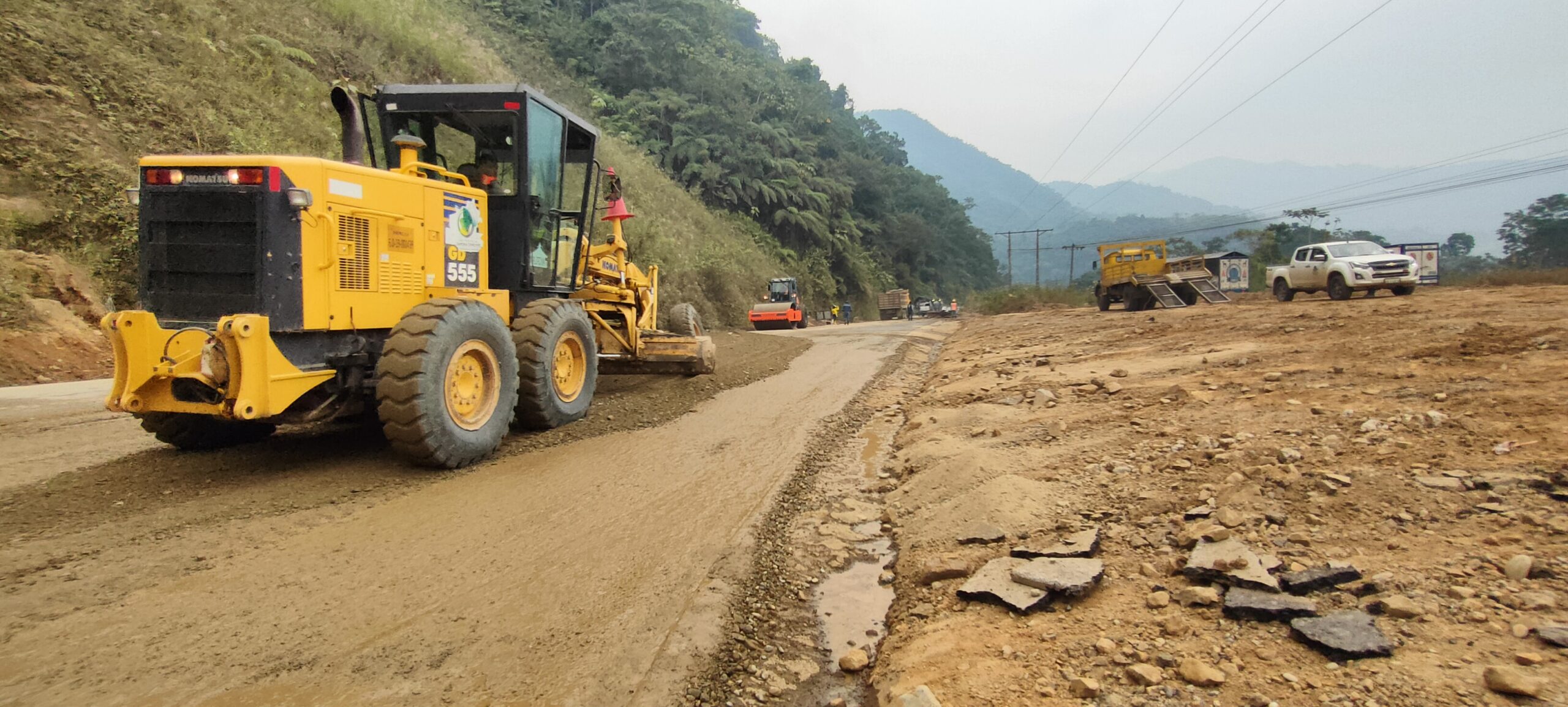 En este momento estás viendo Colocarán asfalto en el sector La Saquea Troncal – Amazónica