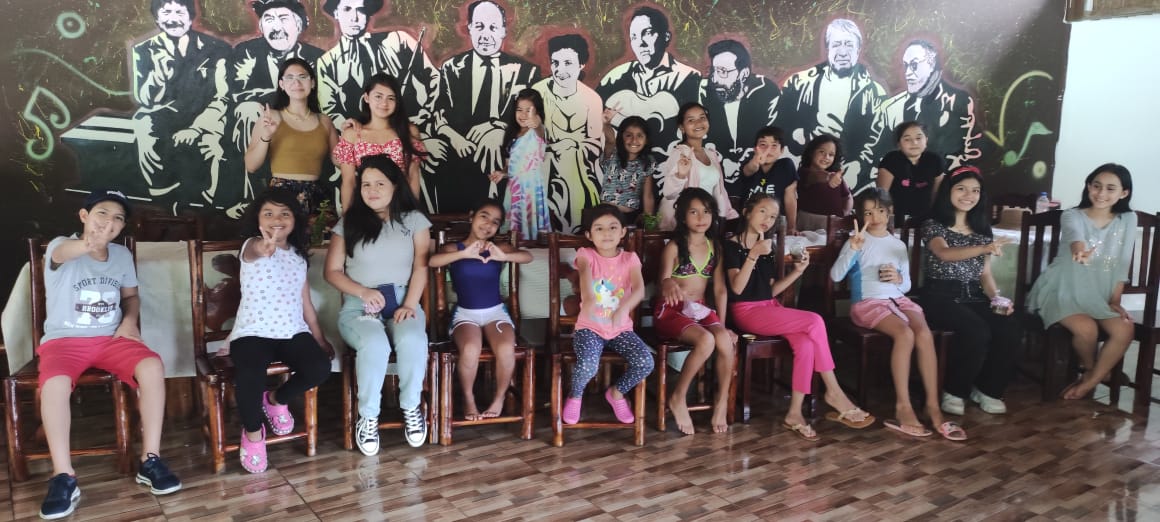 En este momento estás viendo La escuela de canto del GAD de Zamora homenajeó a todas las niñas que forman parte de la institución