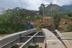 Lee más sobre el artículo <strong>Prefectura avanza la construcción de puente carrozable en Cumbaratza</strong>