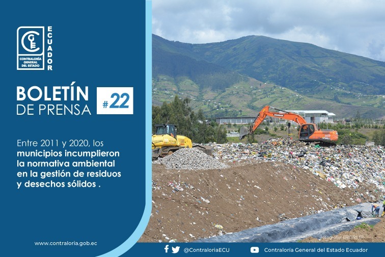 En este momento estás viendo <strong>Entre 2011 y 2020, los municipios incumplieron la normativa ambiental en la gestión de residuos y desechos sólidos</strong>