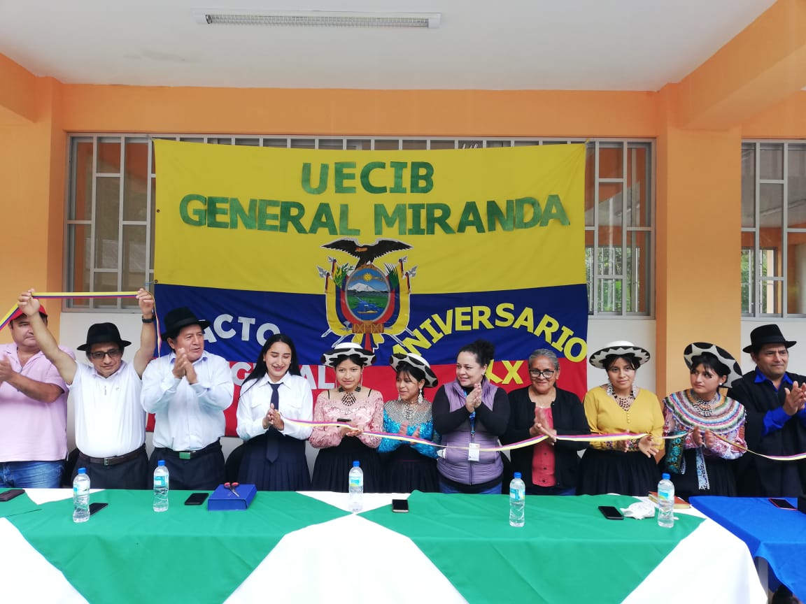 En este momento estás viendo Nuevo bloque de aulas en la Unidad Educativa Intercultural Bilingüe «General Miranda»