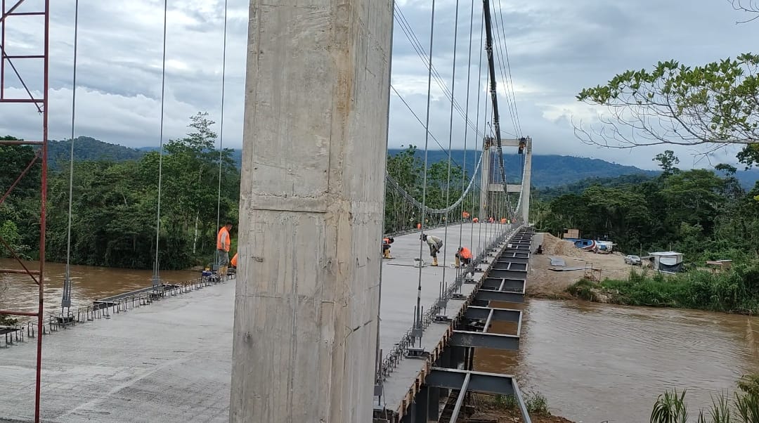 En este momento estás viendo A sólo días de inaugurar puente en la parroquia Nankais
