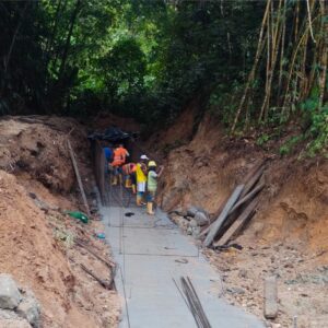 Lee más sobre el artículo GAD Zamora invierte más 2 millones de dólares en la construcción de 6 embaulados