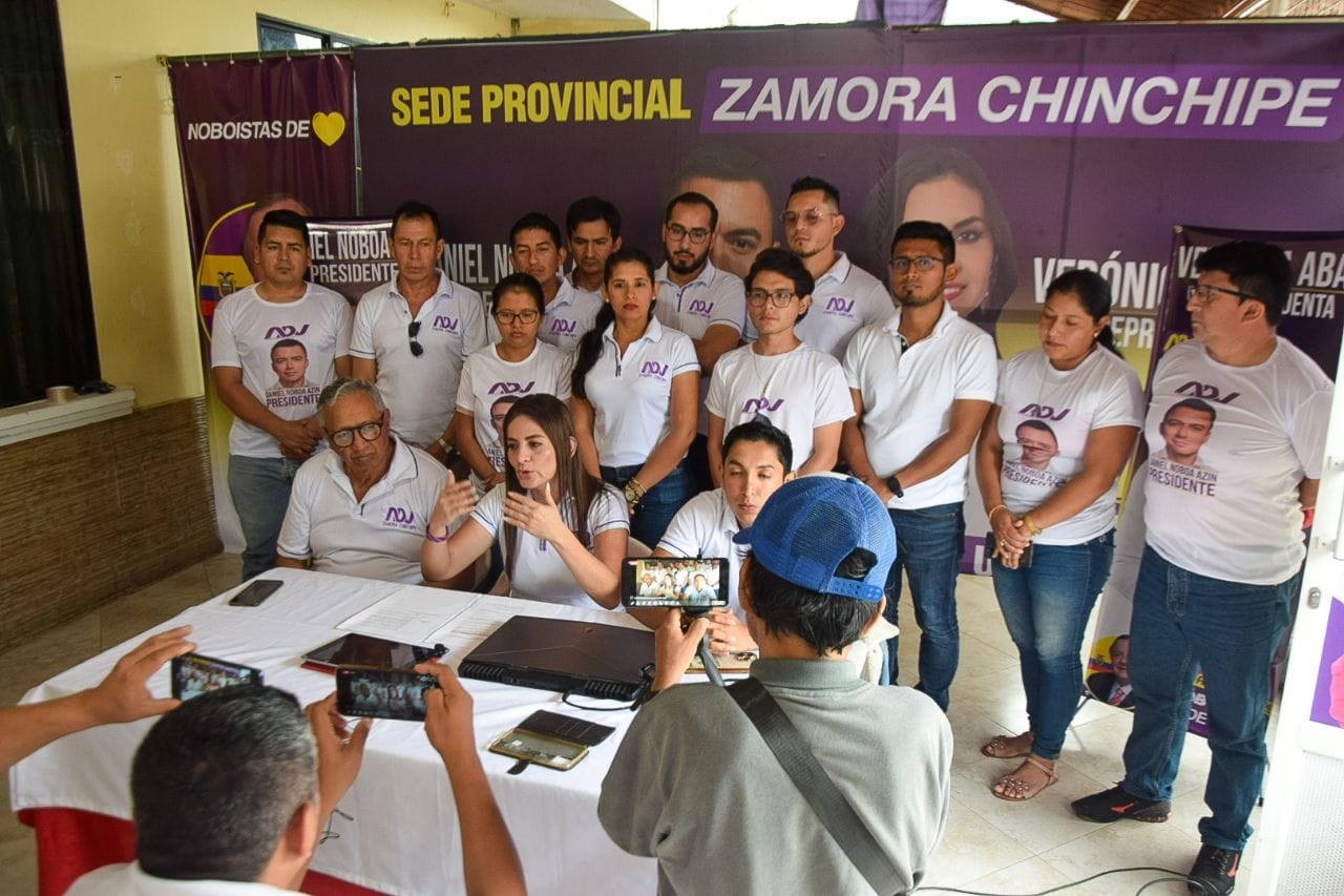 En este momento estás viendo ADN Zamora Chinchipe inicia campaña por Daniel Noboa