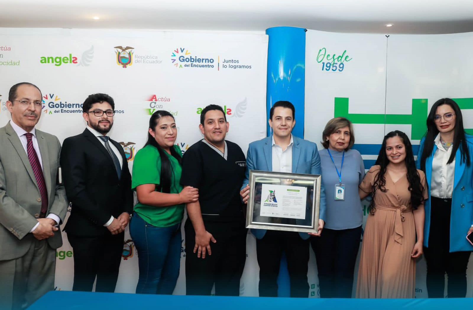 Lee más sobre el artículo Hospital Clínica San Agustín: Primer Hospital de la Región Sur del Ecuador, certificado como Stroke Ready Center