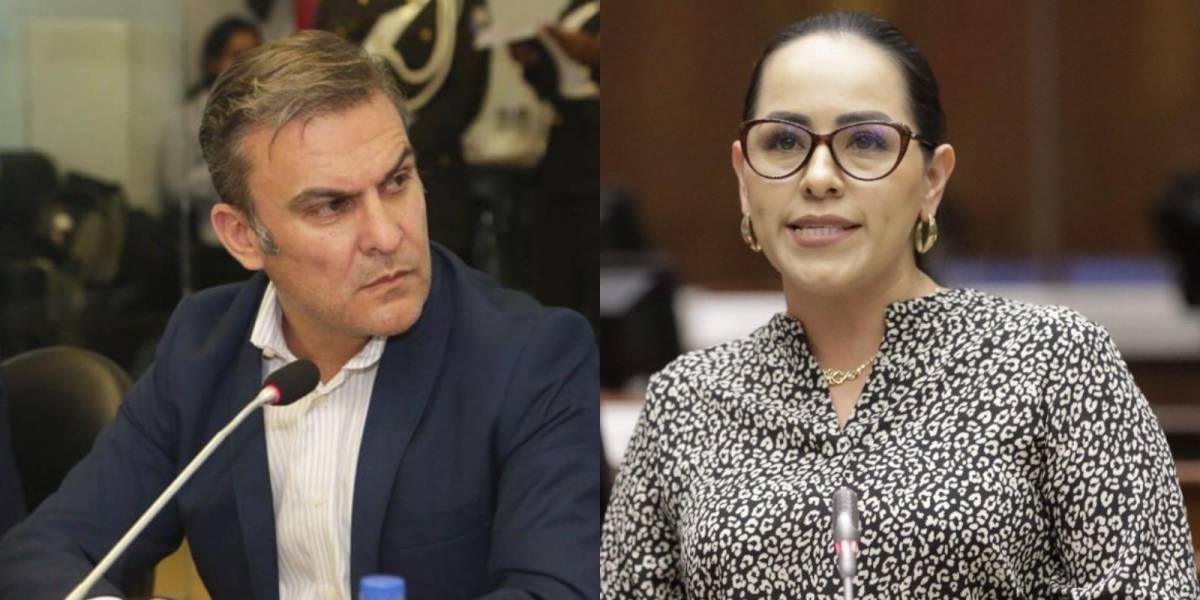 La asambleísta Adriana García y exministro José Serrano protagonizaron incidentes en la Comisión de Fiscalización