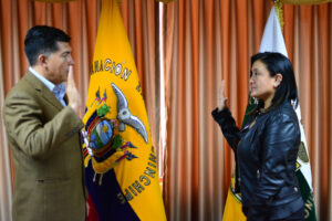 Lee más sobre el artículo Nueva Intendente General de Policía Nacional en la provincia de Zamora Chinchipe