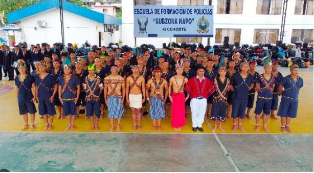 104 aspirantes de los diferentes Pueblos y Nacionalidades del Ecuador se graduaran como Policías