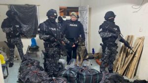 Lee más sobre el artículo Golpe contra el tráfico de drogas: Policía Nacional incauta 500 bloques de cocaína en operativo en Guayaquil