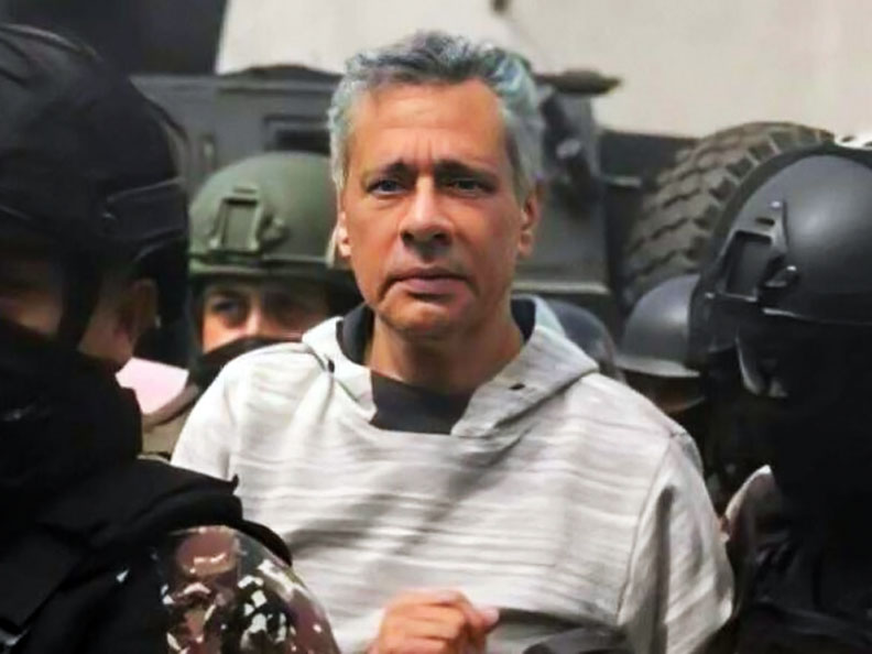 Ecuador actuó para capturar a Jorge Glas ante ‘riesgo real de fuga’