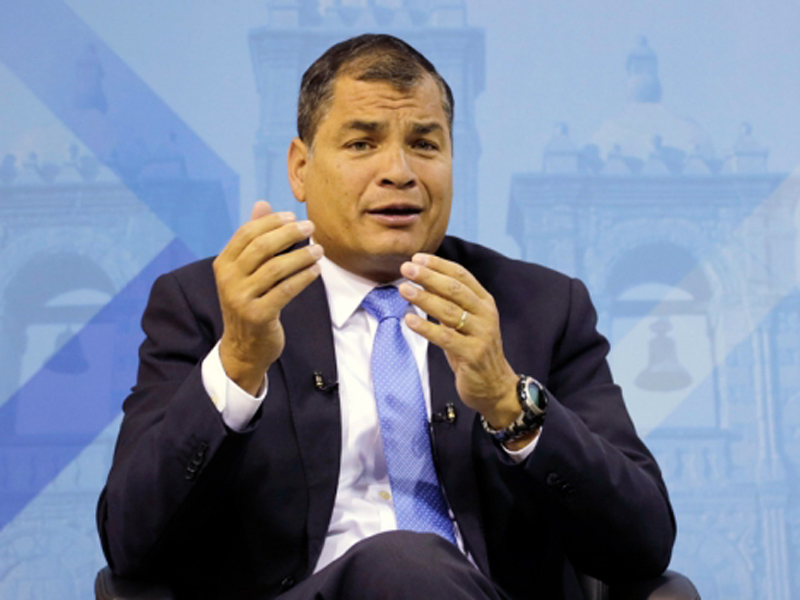 Lee más sobre el artículo Rafael Correa es denunciado por traición a la Patria