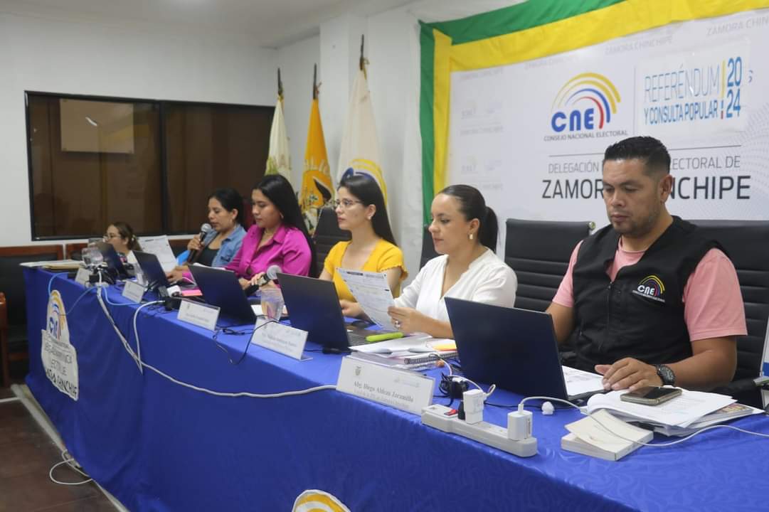 Lee más sobre el artículo Culminó el escrutinio en Zamora Chinchipe con el 100% de actas escrutadas