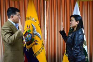 Nueva Intendente General de Policía Nacional en la provincia de Zamora Chinchipe