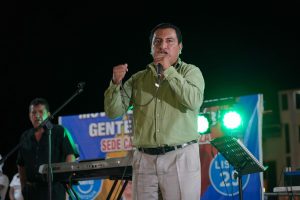 Construye finaliza campaña electoral en Zamora Chinchipe con una marcha por la paz