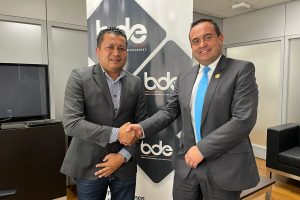 Gerente general del BDE y el alcalde Jairo Herrera mantuvieron reunión de trabajo