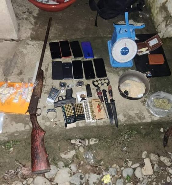 Policía Nacional aprehende a ciudadanos con armas y municiones en El Pangui