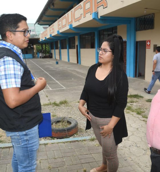 Recorridos de la Junta Provincial Electoral en los recintos electorales de Zamora Chinchipe