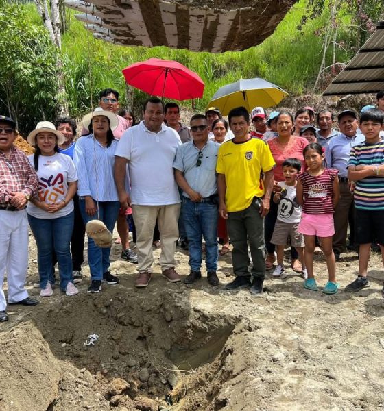 Colocación de la primera piedra marca el inicio de la construcción de cancha y cubierta en el barrio «La Merced»