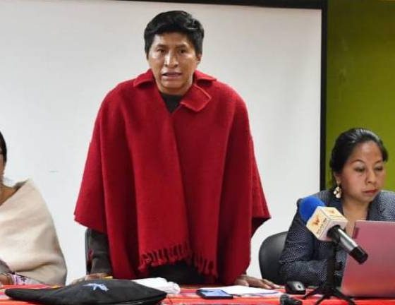Movimiento indígena de Chimborazo no apoyará a Luisa González: ‘Nosotros sí tenemos memoria’
