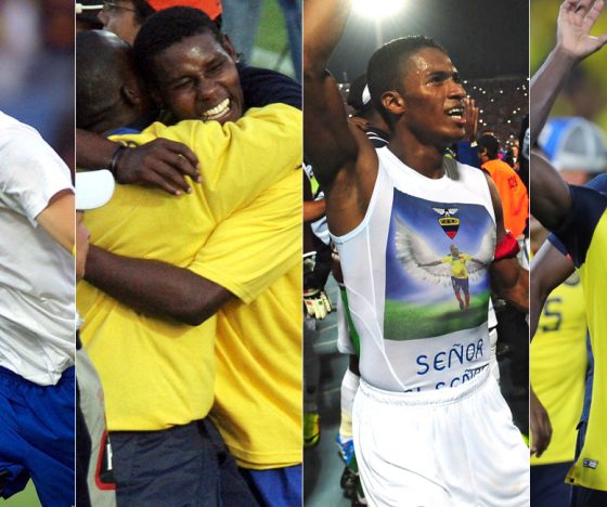 ¿Cómo y cuándo se clasificó la selección de Ecuador a los cuatro Mundiales que ha jugado?