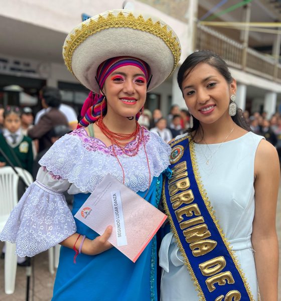 Oratoria, pintura y danza por la cantonización de Saraguro