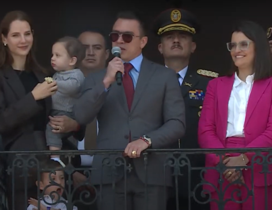 Daniel Noboa en Carondelet: ‘Ecuador, ya se respira un aire de libertad, de justicia y de tranquilidad’