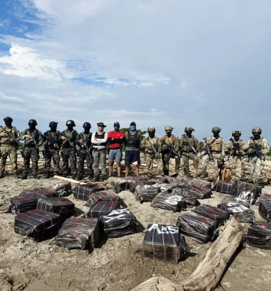 Golpe a «Los Lobos»: decomisan droga, armas y detienen a dos sospechosos