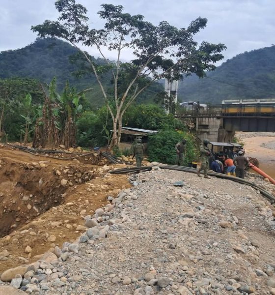 Ejército Ecuatoriano ejecuta operación militar contra la minería ilegal en Nambija Bajo, Zamora Chinchipe