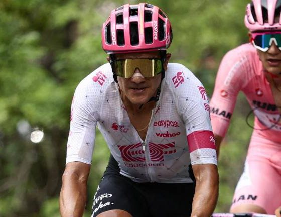 Richard Carapaz quedó tercero en la tabla general del Giro de Italia; Simon Yates es el virtual ganador