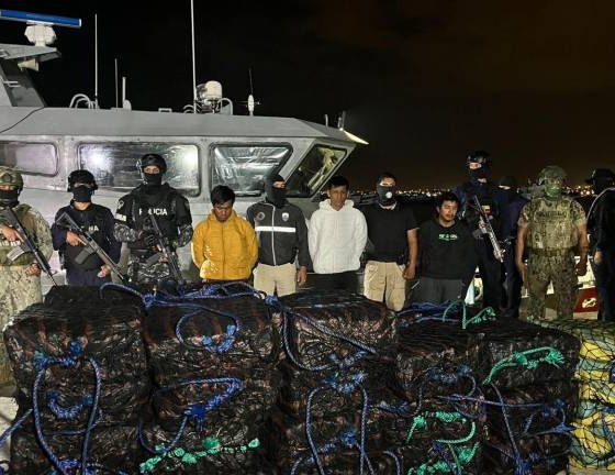 Golpe al narco: Ecuador decomisó más de dos toneladas de cocaína, valorada en $500 millones en Europa