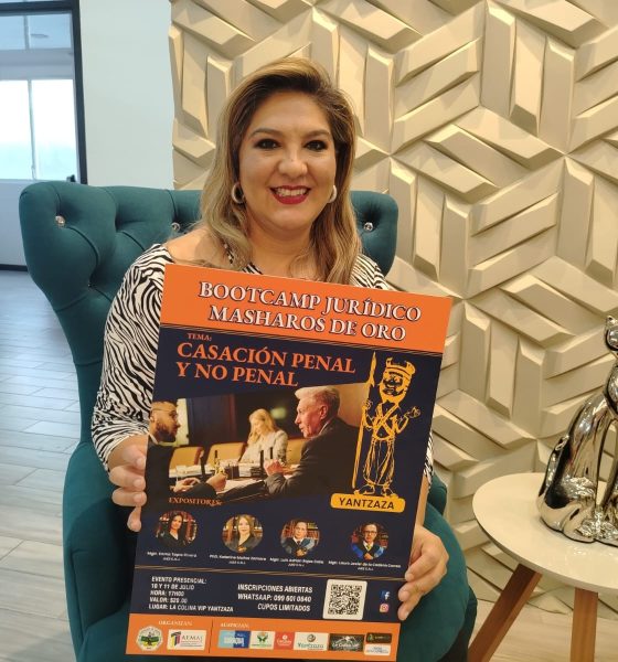 Colegio de Abogados de Zamora Chinchipe organiza el Bootcamp Jurídico «Macharos de Oro» con participación de magistrados nacionales