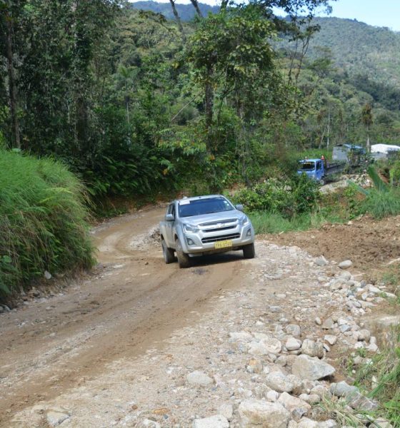 Bellavista recibe vía, infraestructura deportiva y apoyo productivo de la Prefectura