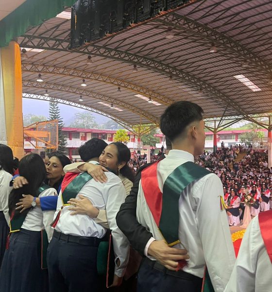 Unidad Educativa 12 de Febrero celebra promoción 2019–2025