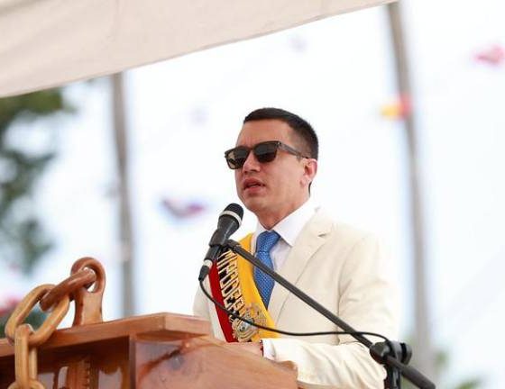 Daniel Noboa anuncia ‘Ley de Fundaciones’ como proyecto económico urgente para frenar lavado de activos