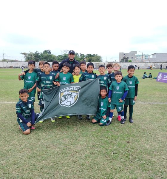 Dante Morocho, talento infantil de Yantzaza, destaca en el club Orense durante sus vacaciones