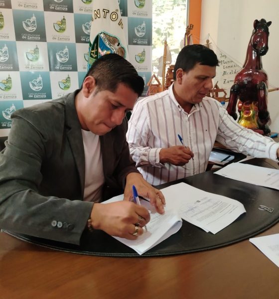 El GADM de Zamora fortalece la educación y el desarrollo rural con la firma de convenios