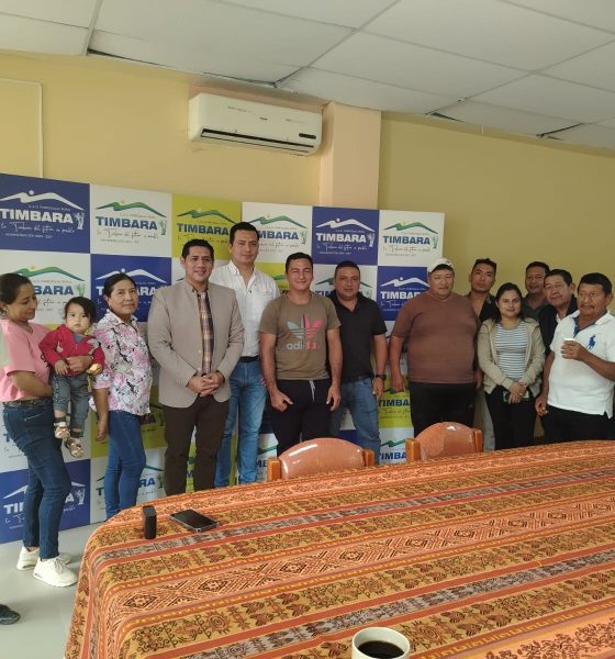 En la Parroquia Timbara se Socializó el Proyecto de Electrificación que Beneficiará a cuatro barrios
