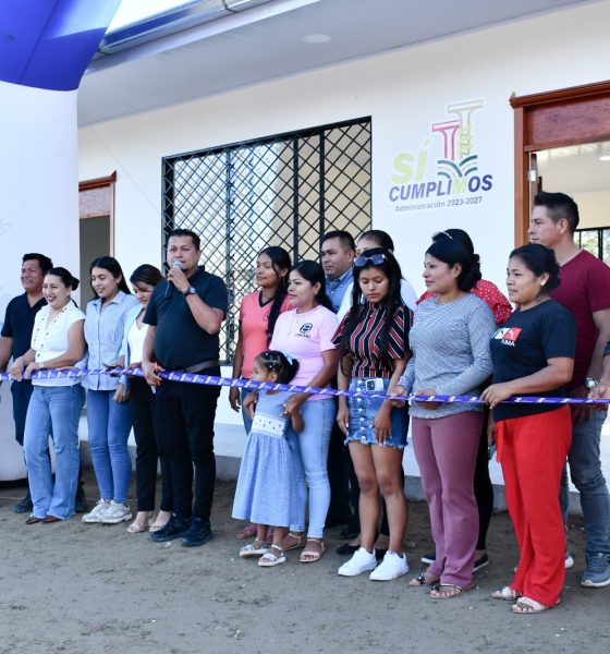 El Pangui inaugura Centro Comunitario en San Andrés de El Guismi