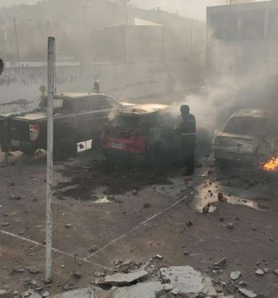 Otavalo: Manifestantes destruyen cuartel y hieren a dos policías