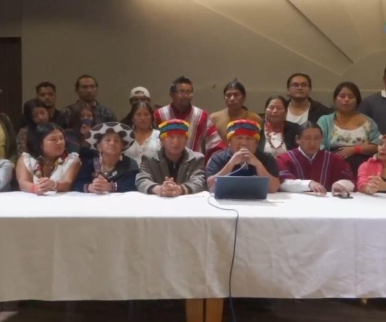 Estas son las seis resoluciones que tomó la Conaie para continuar con el paro en Ecuador