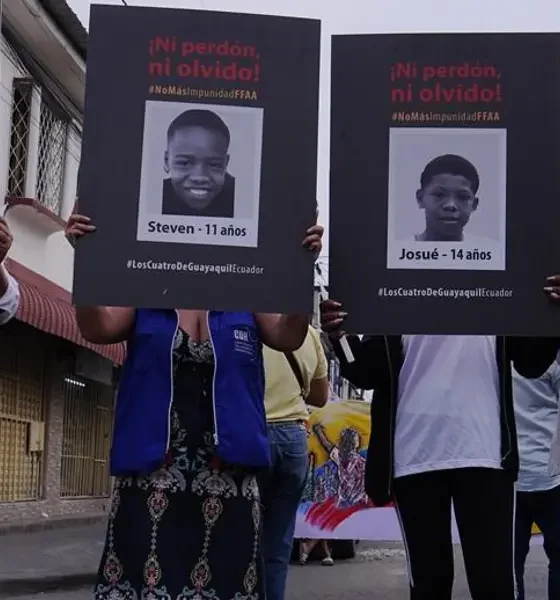 Caso Las Malvinas | Militar grabó ocho segundos de golpes a los menores