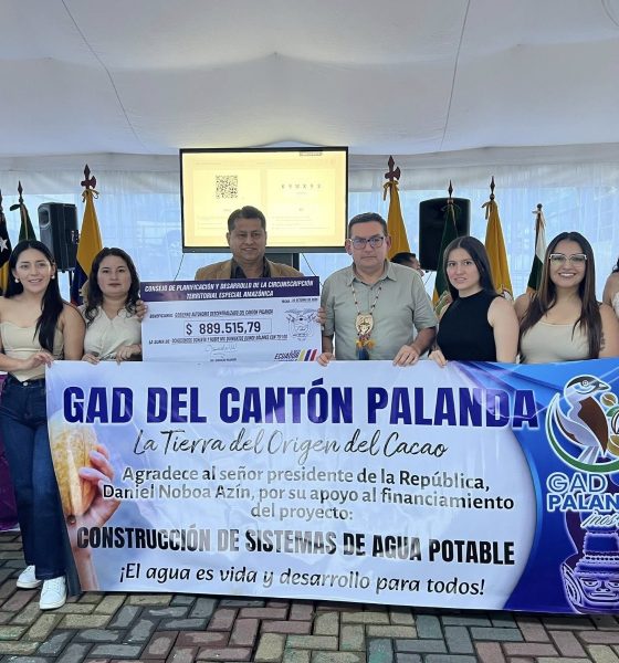 SCTEA aprueba financiamiento para proyecto de agua potable en el cantón Palanda