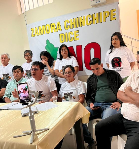 Voceros de la Revolución Ciudadana en Zamora Chinchipe llaman a votar “No” en defensa de la soberanía nacional