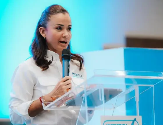 Luisa González descarta a Marcela Aguiñaga como candidata de la Revolución Ciudadana