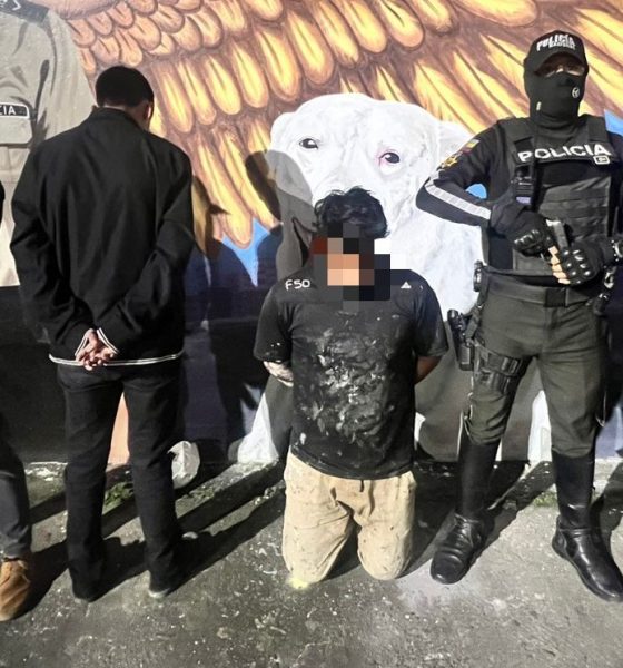 Contundente acción policial contra el microtráfico en el cantón Yantzaza