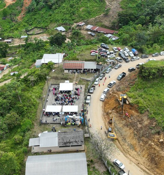 Se pone en marcha la primera etapa del asfaltado Los Encuentros – El Zarza en el cantón Yantzaza